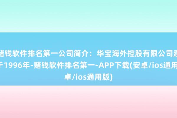 赌钱软件排名第一公司简介：华宝海外控股有限公司建筑于1996年-赌钱软件排名第一-APP下载(安卓/ios通用版)